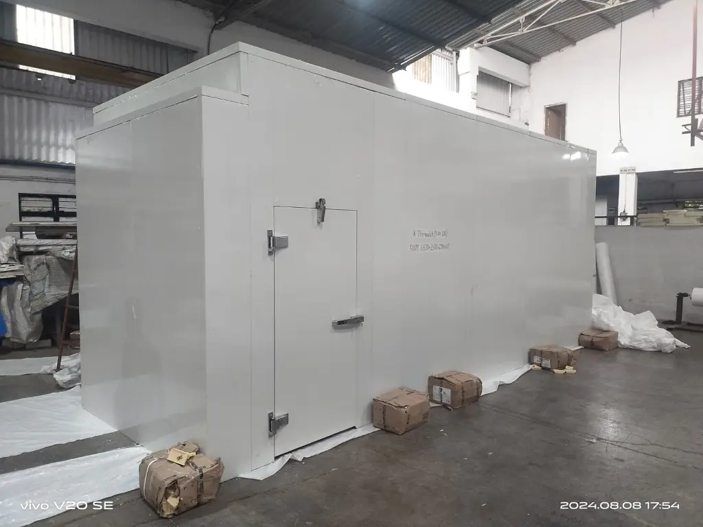 PUF Panels - Insulated rooms for cold storage, stability chambers, pharmaceuticals, cold storage for fruits, vegetables, frozen food, packaged food, dairy, poultry, chocolate manufacturing, and more industry applications