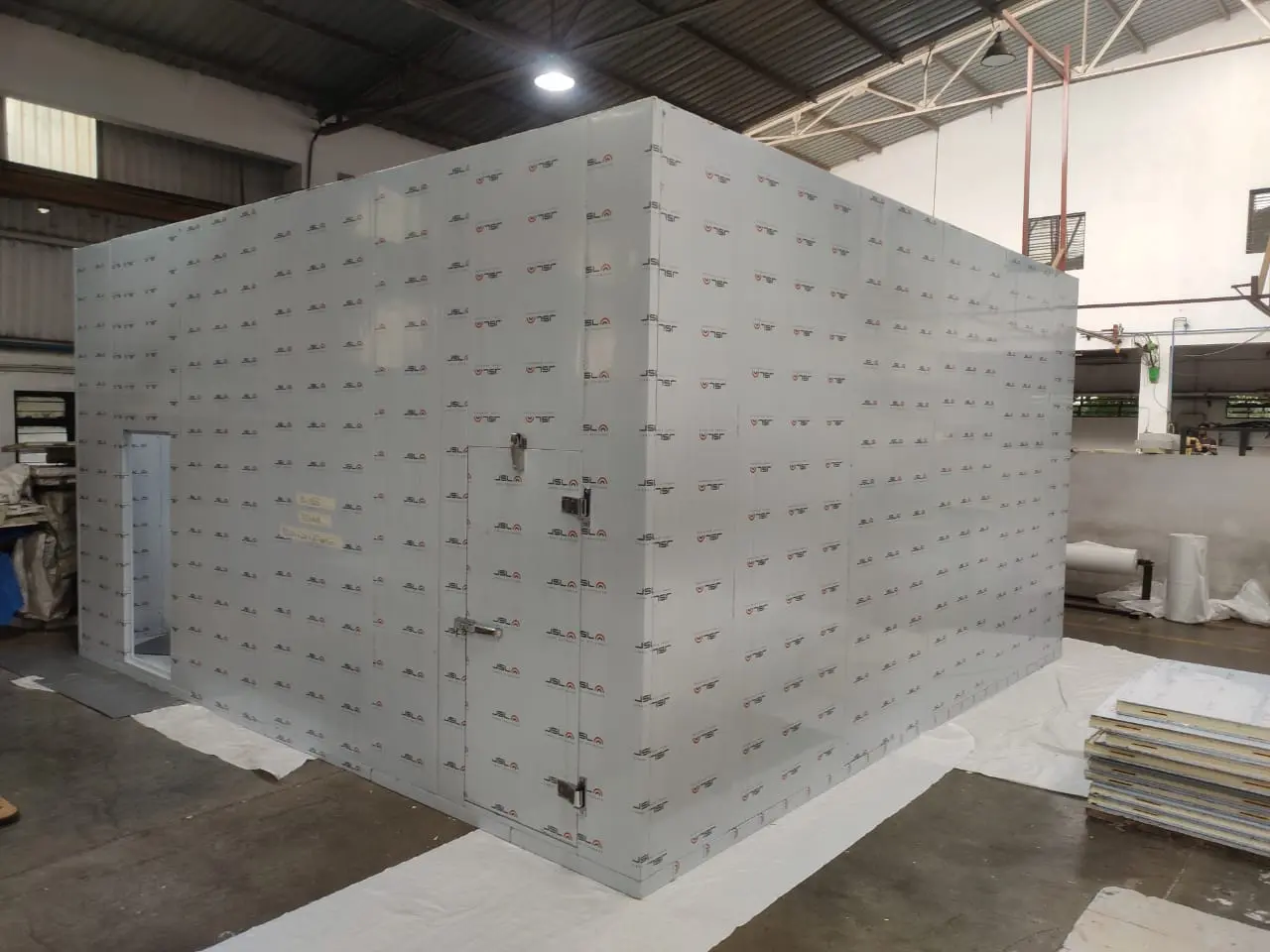 PUF Panels - Insulated rooms for cold storage, stability chambers, pharmaceuticals, cold storage for fruits, vegetables, frozen food, packaged food, dairy, poultry, chocolate manufacturing, and more industry applications